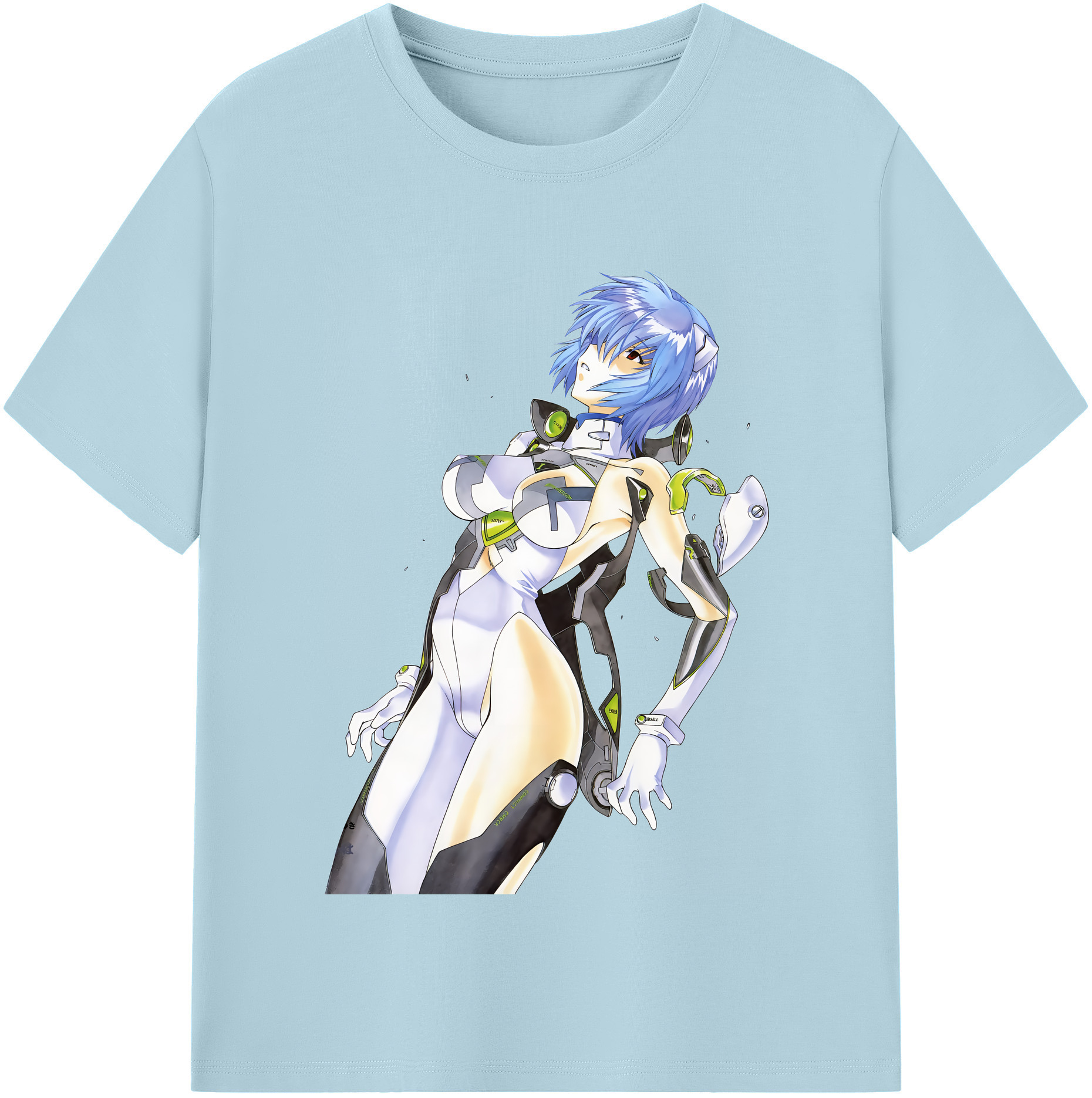 （画像用） EVA 新世紀エヴァンゲリオン 綿100％半袖Tシャツ（フロントプリント）
